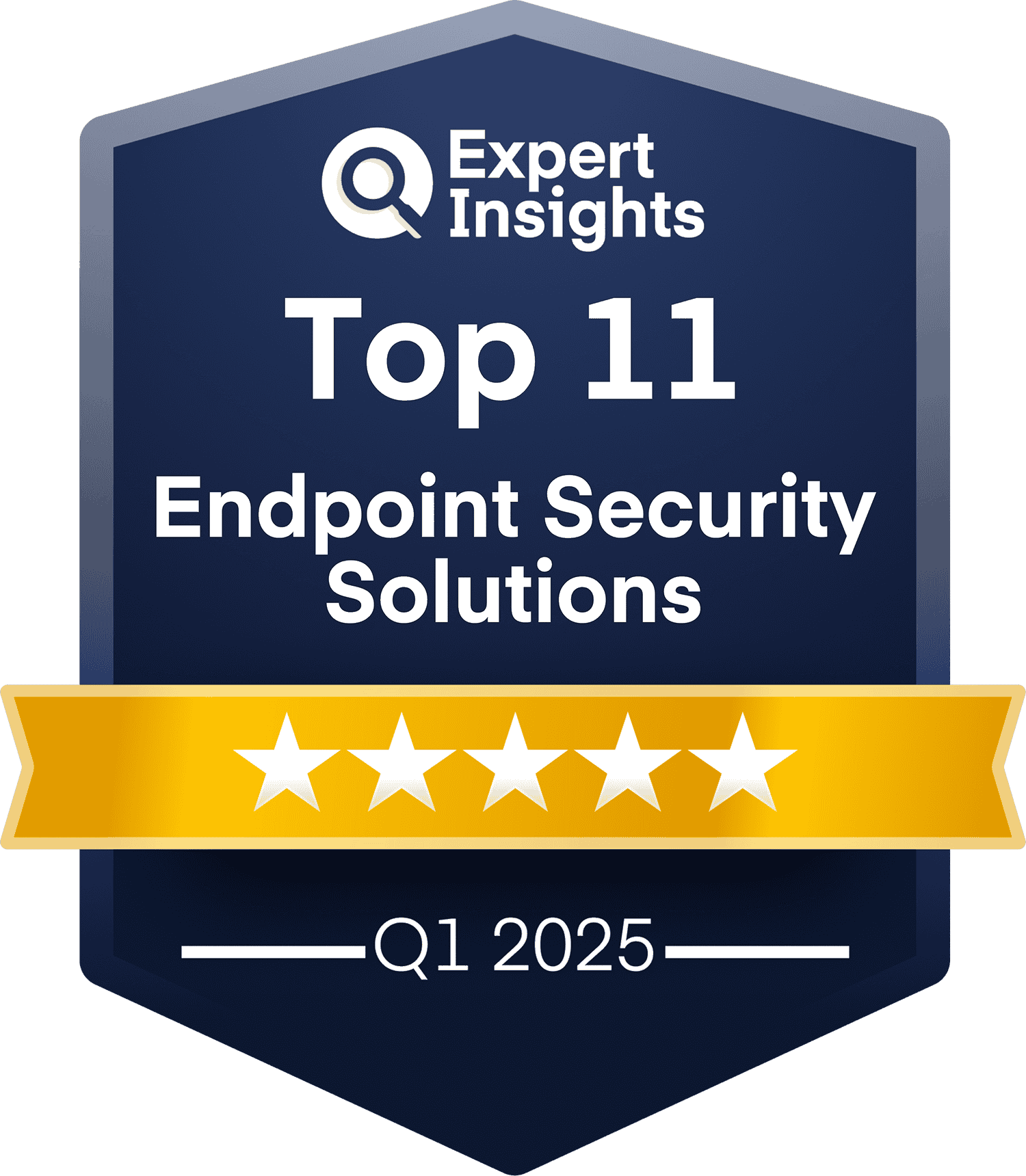 Expert Insights 2025 Top Endpoint Security Solutions Badge