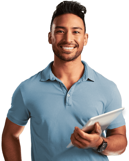 Woman smiling with arms crossed
